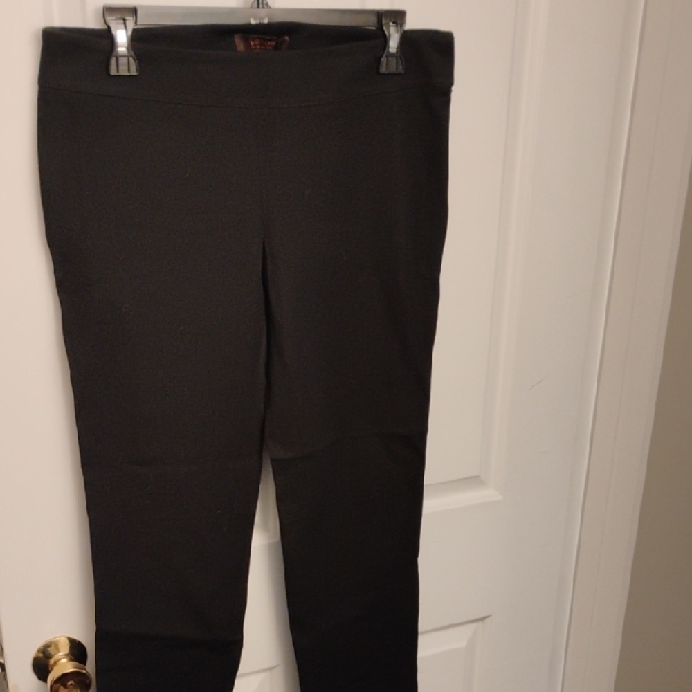 Victor Alfaro Black Skinny Pants Sleek Tailored Fit